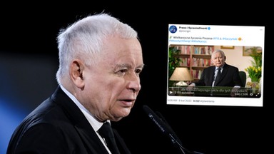 Jarosław Kaczyński złożył życzenia wielkanocne. Cytuje Jana Pawła II