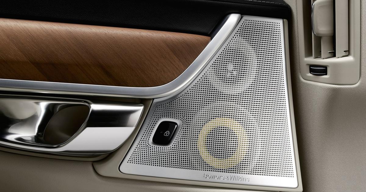 System audio Bowers & Wilkins dla nowego Volvo S90