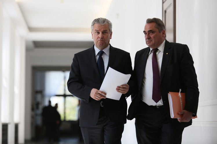 Cezary Grabarczyk i Eugeniusz Grzeszczak