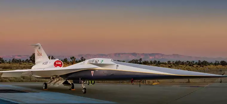 NASA pokazała samolot przyszłości. Oto ponaddźwiękowy X-59