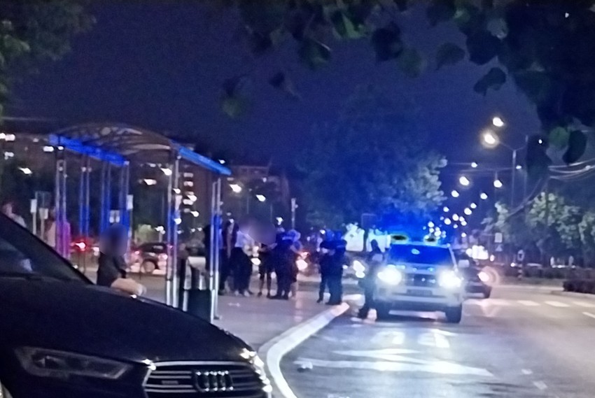 Policija vrši uviđaj nakon tuče na Bulevaru Nemanjića