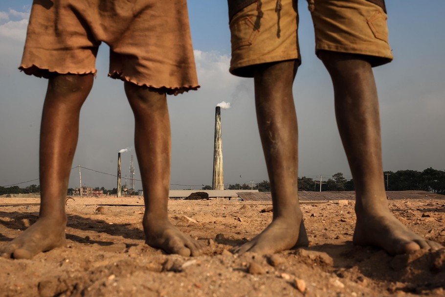 Brick Yard Workers in Bangladesh