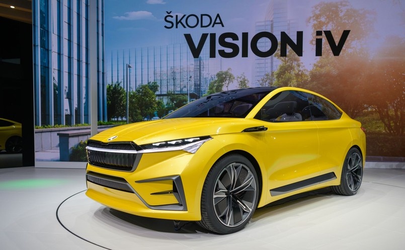 Skoda VISION iV zmieni się w Skodę ENYAQ iV coupe