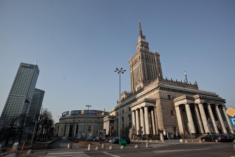 The Palace of Culture and Science