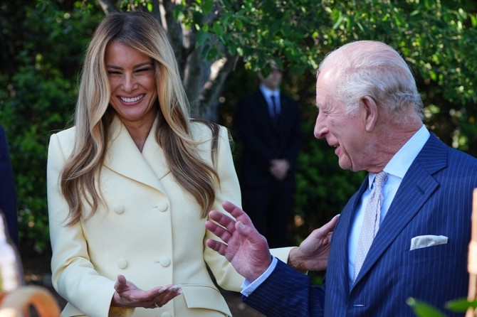 Melanija Tramp i kralj Čarls