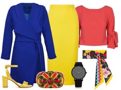 Energetyczna wiosna w klimacie Mondriana. STYLIZACJE