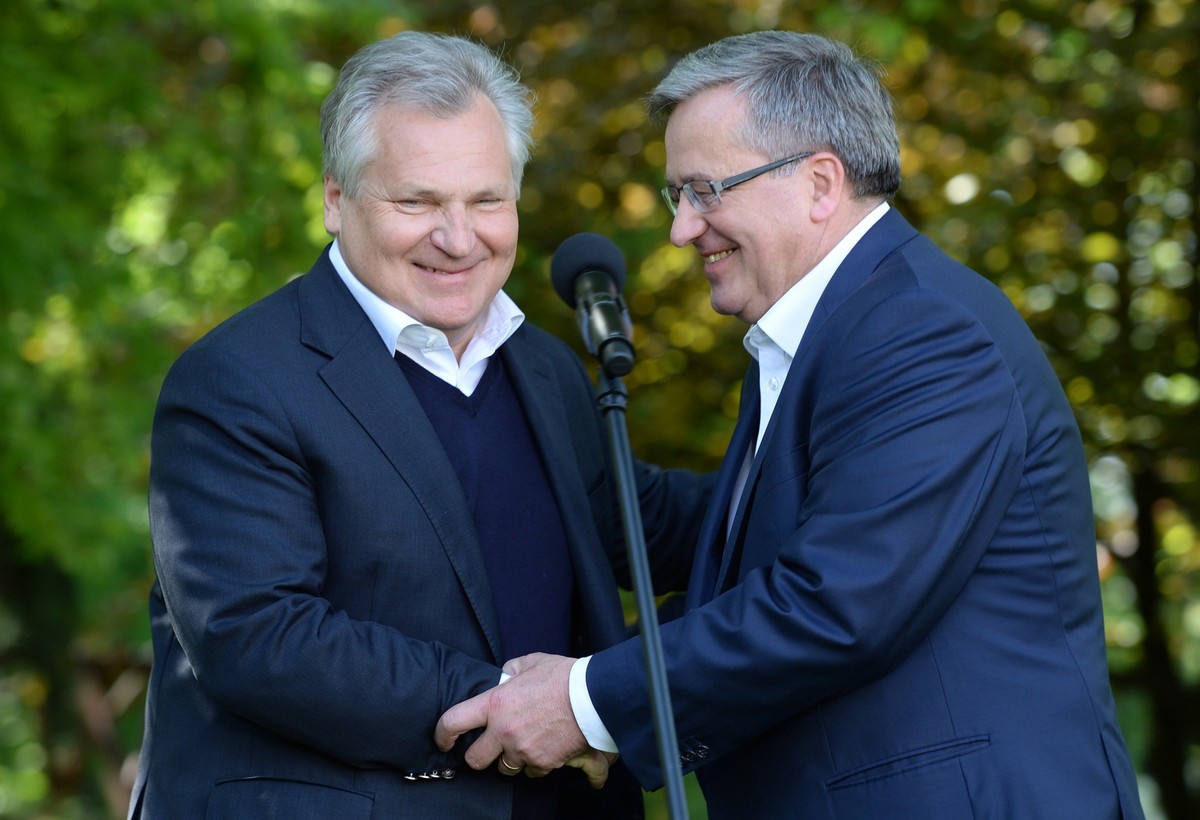 Wspierać Komorowskiego ma też Aleksander Kwaśniewski PAP/Jacek Turczyk