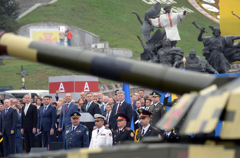 Andrzej Duda i Petro Poroszenko