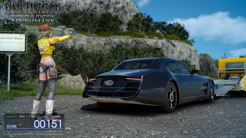 Final Fantasy XV – bez wygładzania krawędzi