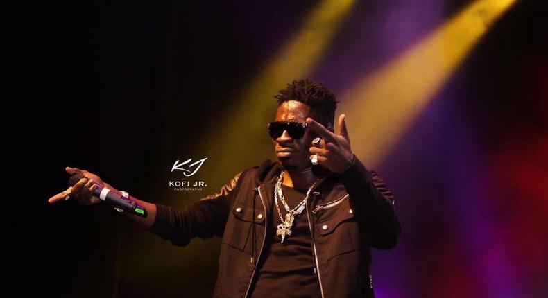 Shatta Wale rocks O2 Arena