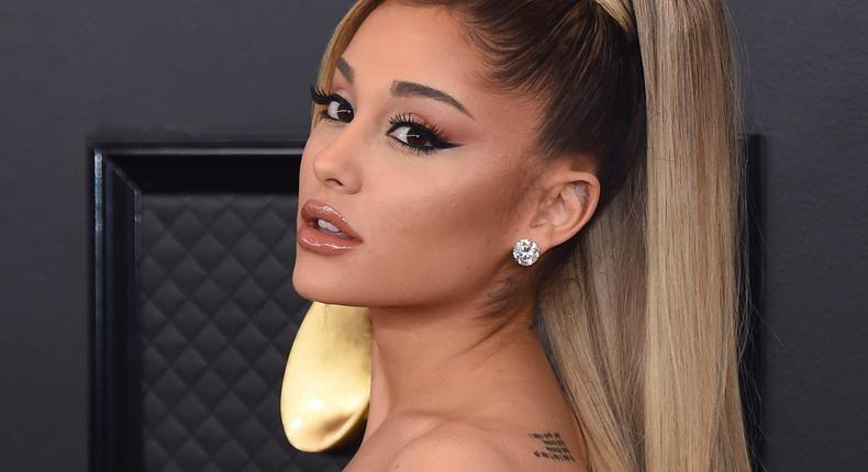 Ariana Grande aux Grammys 2020. Jordan Strauss/Invision/AP