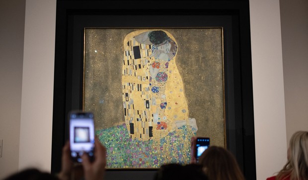 Gustav Klimt, "Poljubac"