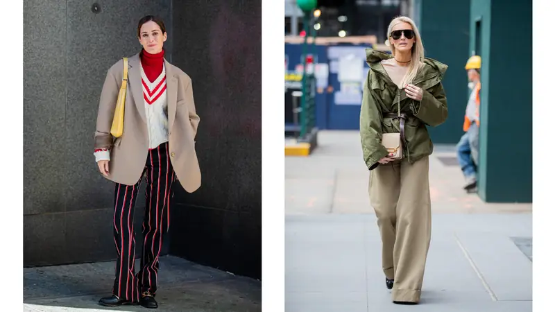 Oversize królował na NYFW / Getty Images / Christian Vierig