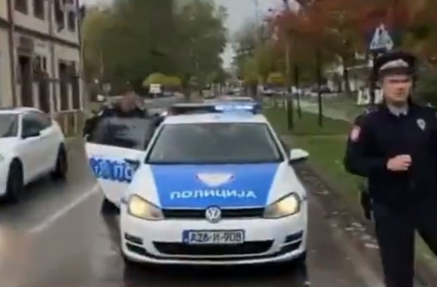 Snimak reketaša iz Srbije u Modriči