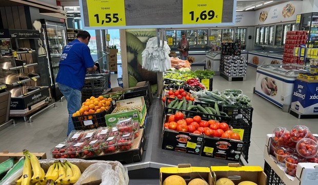 Cene u grčkim marketima u Pefkohoriju 2024. godine