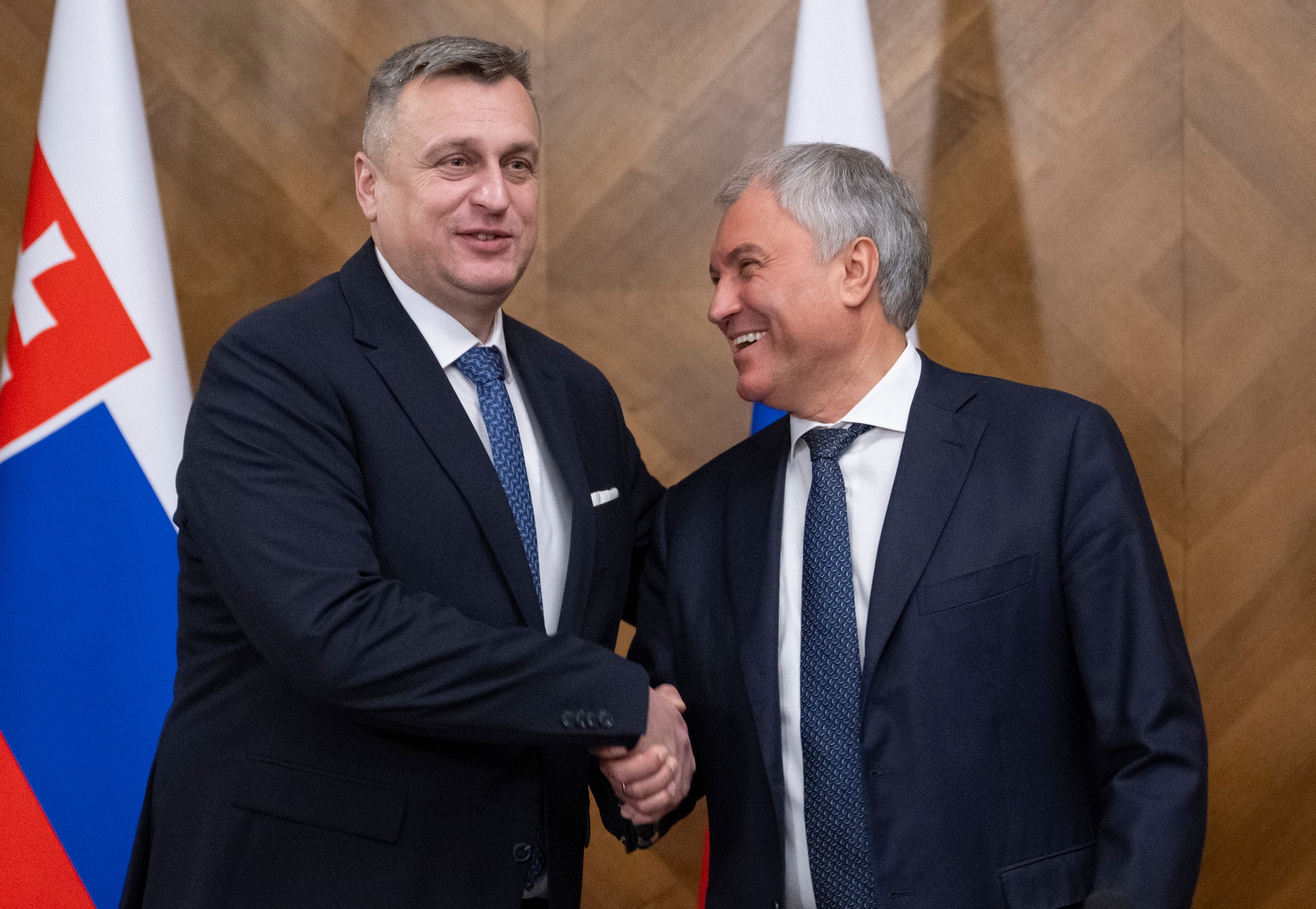 Andrej Danko sa v Moskve stretol s predsedom ruskej Štátnej Dumy Vjačeslavom Volodinom.