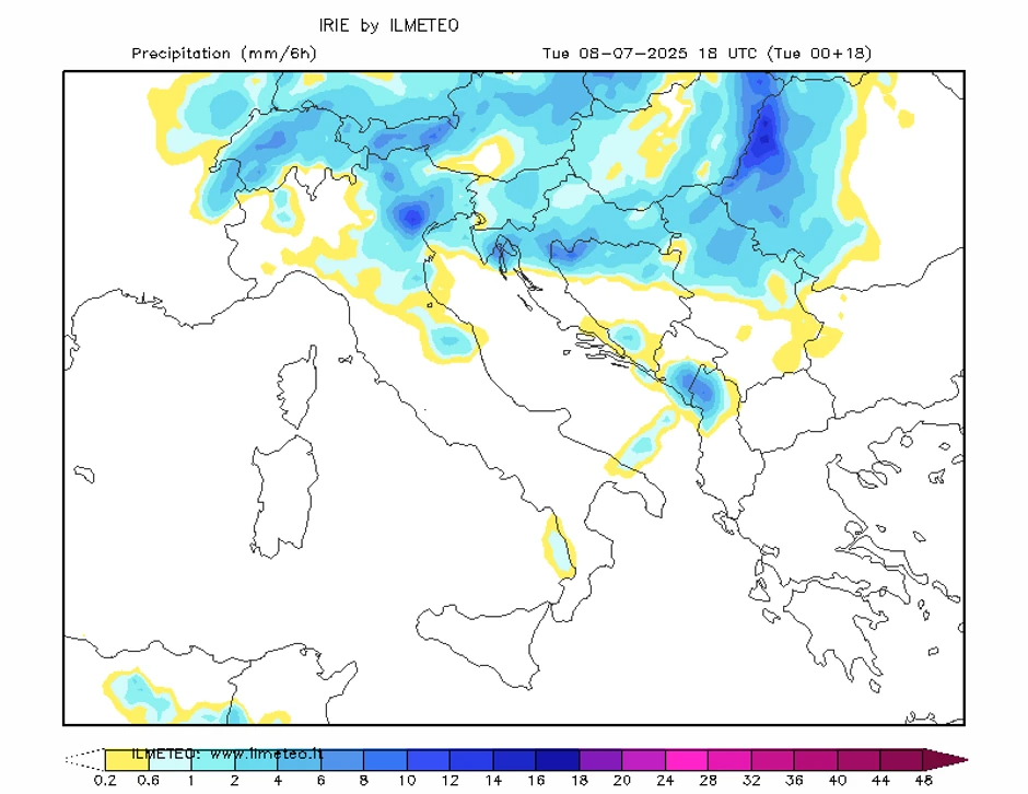 Večeras, nakon nepogoda, u Srbiju stiže još jedan front koji će doneti puno kiše i pad temperature