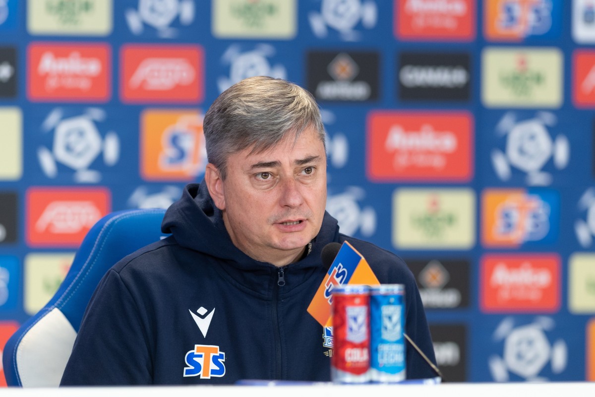 Trener Lecha Poznań Maciej Skorża