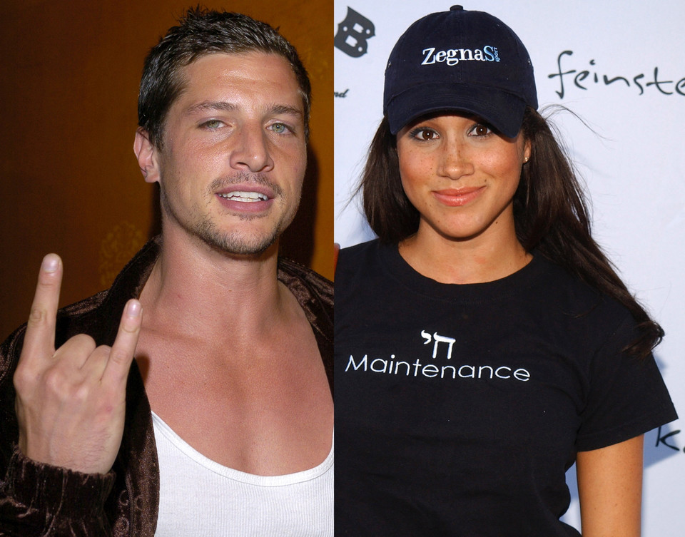 Wszyscy partnerzy Meghan Markle: Simon Rex