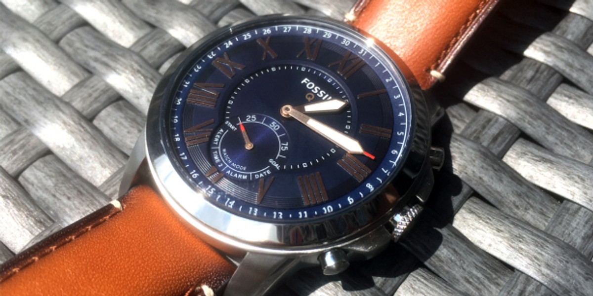 fossil q grant hybrid smartwatch review