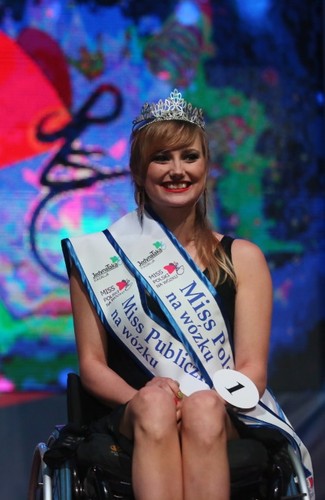 Miss Polski na wózku 2015 Katarzyna Kozioł