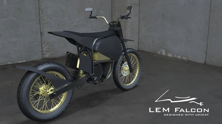 Elektryczny motocykl LEM Falcon