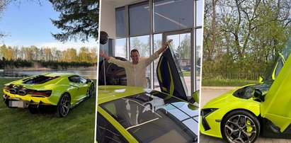 Narzeczony Klaudii Halejcio kupił nowe lamborghini za 3,5 mln zł! "Jako pierwszy w Polsce"