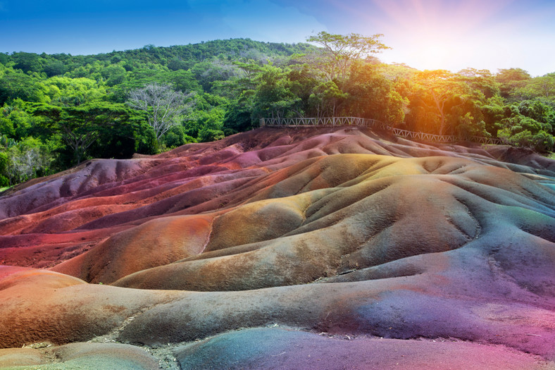 Park Chamarel –  Ziemia Siedmiu Kolorów, Mauritius