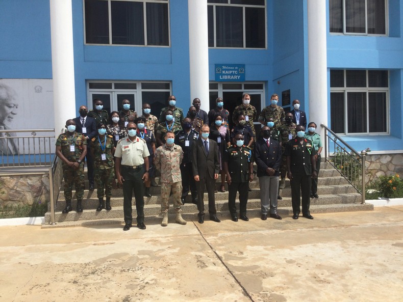 Switzerland spearheads two-week Protection of Civilians course at KAIPTC