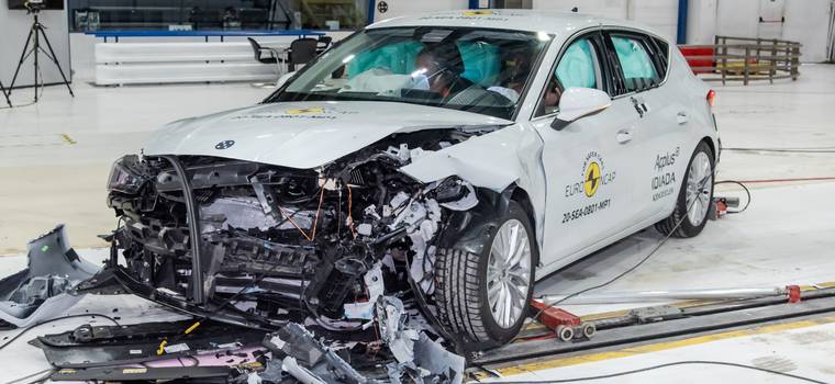 Euro NCAP – testy zderzeniowe siedmiu nowych aut, nie wszystkie na piątkę