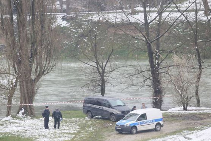 Mesto gde je pronađeno telo Davida Dragičevića