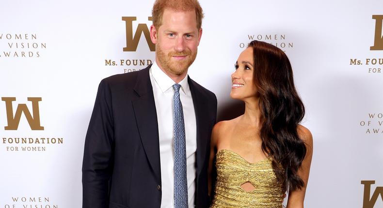 Prince Harry, Duke of Sussex and Meghan, The Duchess of Sussex attend the Ms. Foundation Women of Vision Awards on May 16, 2023 in New York City.Kevin Mazur/Getty Images Ms. Foundation for Women