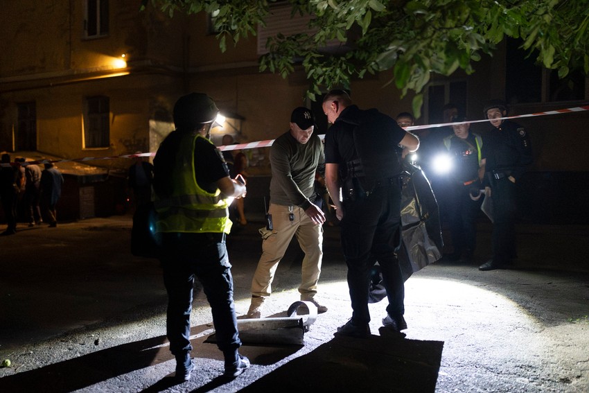 Napad dronovima na Kijev 13. jula