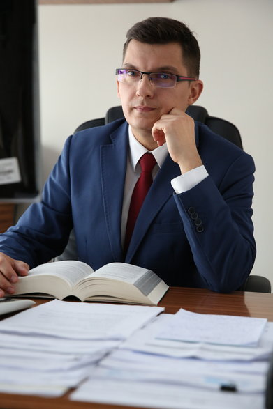 Były zastępca rzecznika praw pacjenta Grzegorz Błażewicz