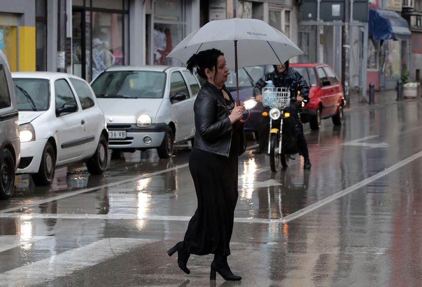 Grmljavinski pljuskovi će biti češći od srede