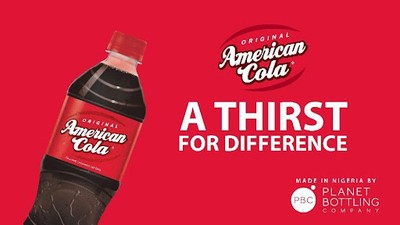 Introducing American Cola: The bold and refreshing new product by Planet Bottling Company