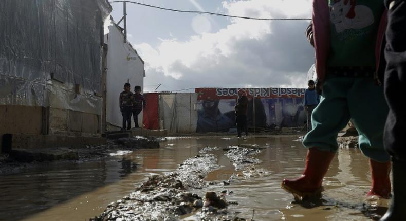 Many Syrian refugees in Lebanon live under squalid conditions in informal refugee camps