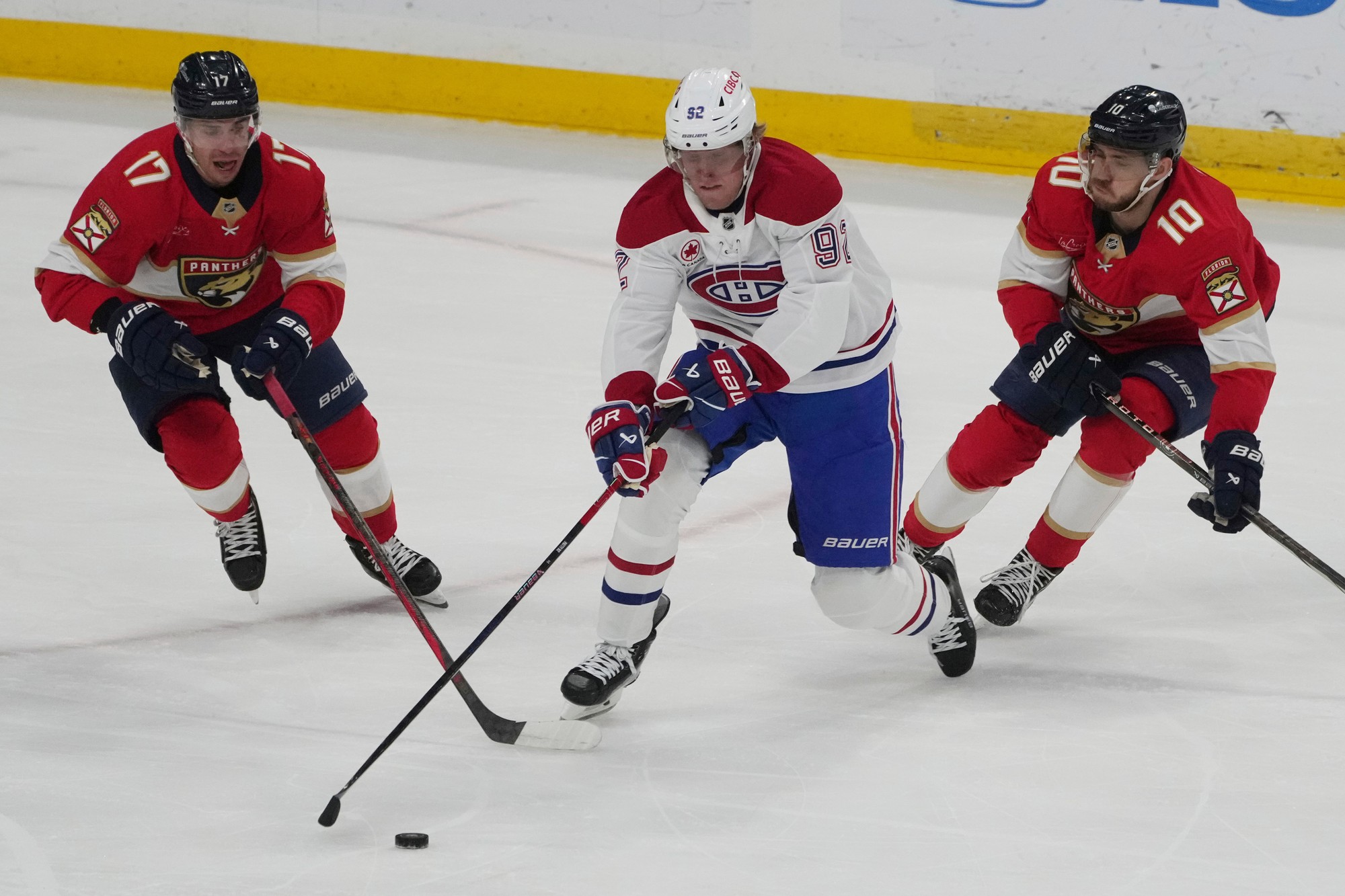 Zápas NHL: Florida Panthers - Montreal Canadiens. 