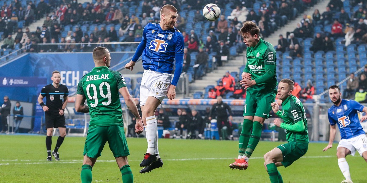 28.11.2021 LECH POZNAN - WARTA POZNAN PKO BANK POLSKI EKSTRAKLASA PILKA NOZNA