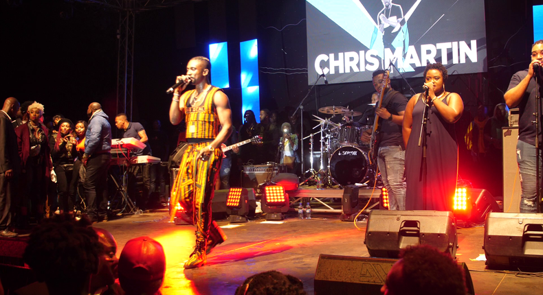 Jamaican stars Chris Martin, D Major and Future Fambo light up Nairobi in a fun filled Concert