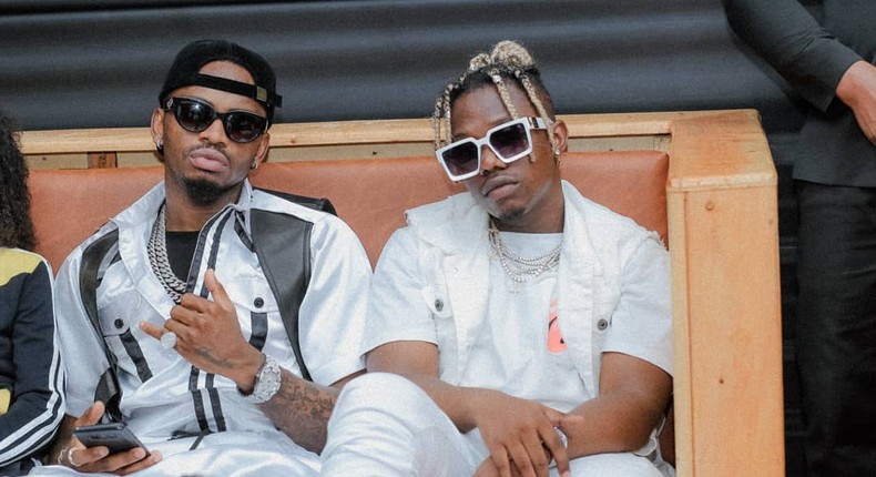 Rayvanny and Diamond Platnumz 