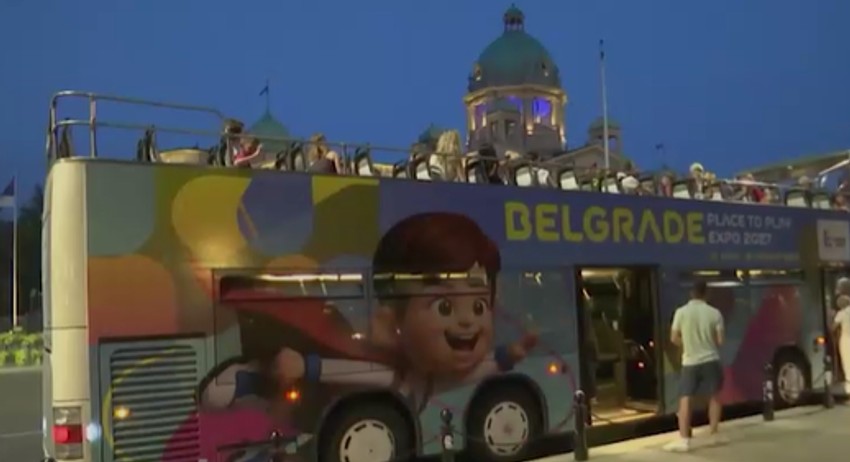 Vožnju panoramskim autobusom u Beogradu