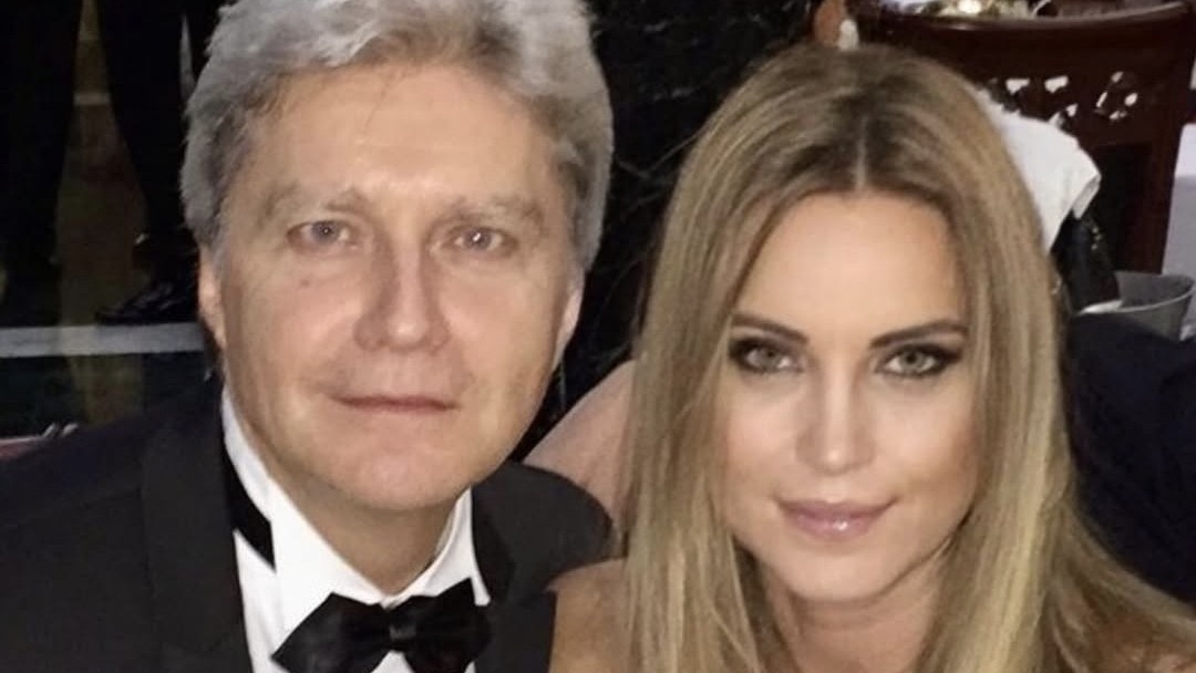 Herec Štefan Skrúcaný a moderátorka Erika Judínyová.
