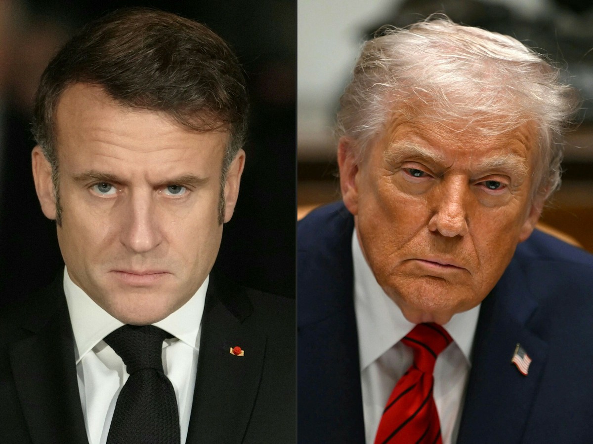 Donald Trump grozi cłami na Europę. Emmanuel Macron postuluje unijną tarczę ochronną