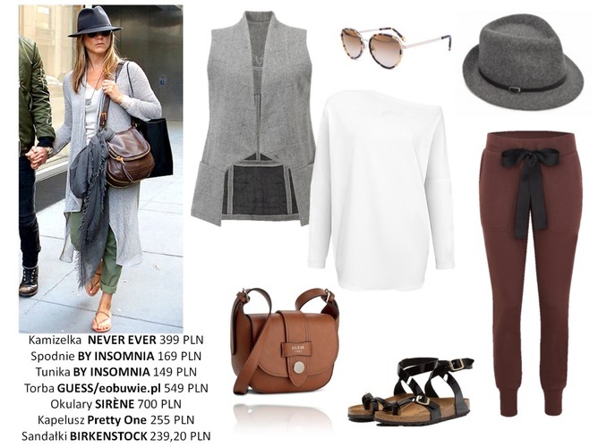 STYLIZACJE inspirowane Jennifer Aniston
