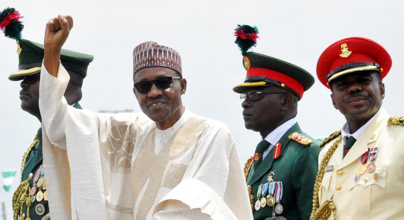 President Muhammadu Buhari's inauguration ceremony