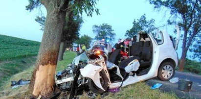 Tragiczny wypadek pod Nysą. Kierowca nie żyje