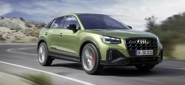 Audi SQ2 po liftingu – mocniejszy makijaż