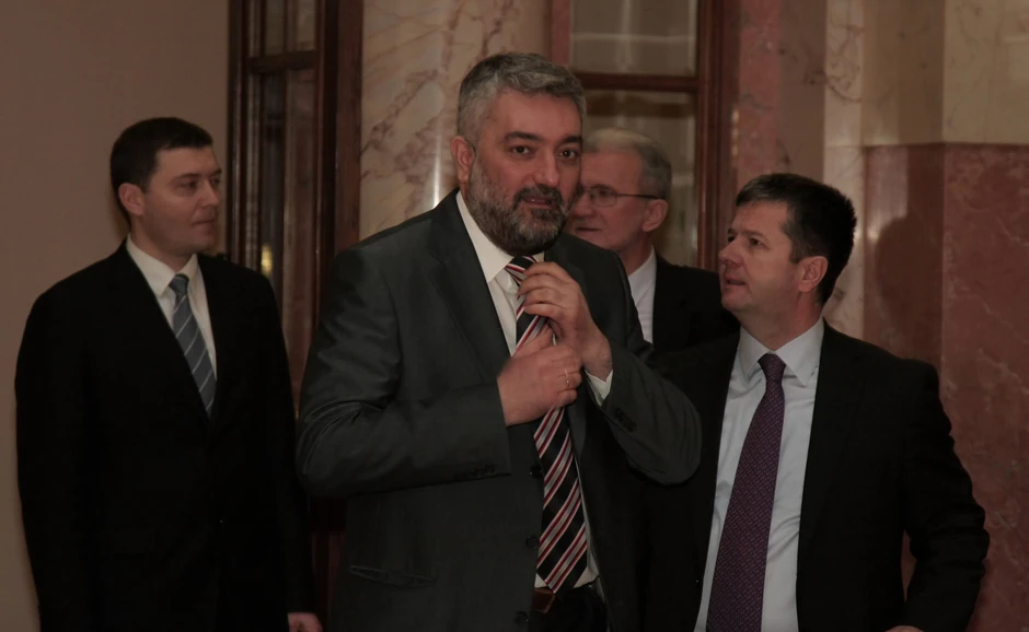 Dušan Petrović i Boško Ristić juče u Skupštini