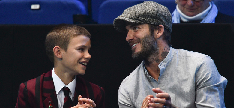 Romeo Beckham pracuje w kawiarni